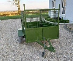 Steel car trailer - Image 7/9