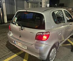 2002 Toyota yarris nct+tax