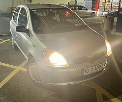 2002 Toyota yarris nct+tax