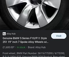 Bmw 19s staggered 5x120