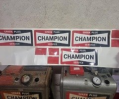 Champion spark plug units and various new parts for restoration - Image 5/9