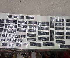 Champion spark plug units and various new parts for restoration - Image 8/9