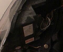 Left golf mark 6 gti style head lamp