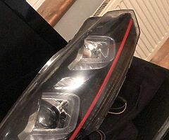 Left golf mark 6 gti style head lamp