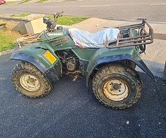 Kawasaki 300 4x4 quad