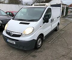 10 Vauxhall Vivaro Fridge Van