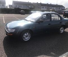 1994 Corolla e10 xli 1.3 saloon only 69k miles