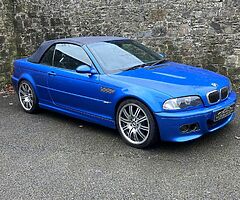 SPECIAL RARE BMW M3 CONVERTIBLE (2003) 3.2 PETROL MANUAL WITH ONLY 140,000 MILES