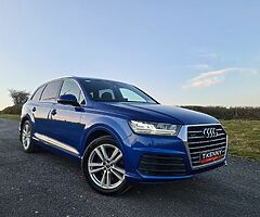 2016 2016 162 AUDI Q7 S LINE 3.0TDI 4WD QUATTRO S TRONIC SEVEN SEATER LEATHER INT  Q7