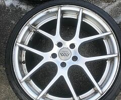 19 inch Ava Memphis alloys