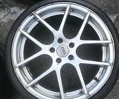 19 inch Ava Memphis alloys - Image 4/5
