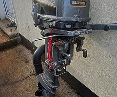 2-stroke  outboard  Suzuki-20 hp - Image 3/9