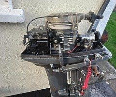 2-stroke  outboard  Suzuki-20 hp - Image 6/9