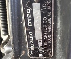 2-stroke  outboard  Suzuki-20 hp - Image 9/9