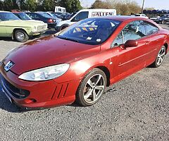 2006 Peugeot 407 Coupe 2.2ltr petrol