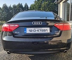 2012 AUDI A5 V6 AUTOMATIC WITH PADDLES  3.0 TDI S LINE SPORTBACK 201 201BHP 5SEATS - Image 8/10
