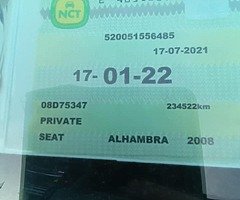 Seat alahambra
