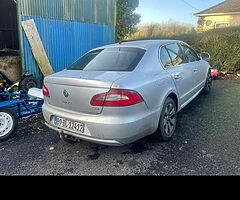 09 skoda superb for breaking