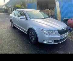 09 skoda superb for breaking