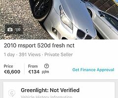 Fresh nct 2010 msport 520d - Image 5/6