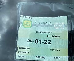 Opal Zafira 1.6 petrol 7 seater
