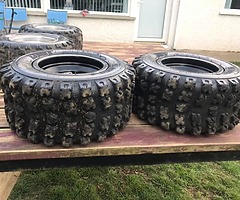 Rear wheels for sale for 100cc - Image 1/6