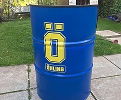 Onlins suspension oil drum seat