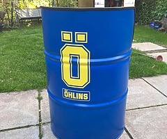 Onlins suspension oil drum seat