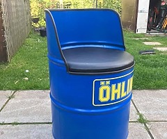 Onlins suspension oil drum seat - Image 4/5