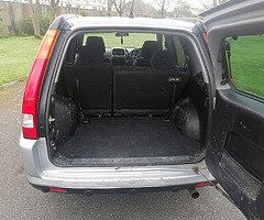 2002 Honda Crv 2.0 petrol 4WD