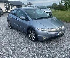 2008 Honda civic ex ctdi (2204cc - 5 door ), nct & tax 05/2022
