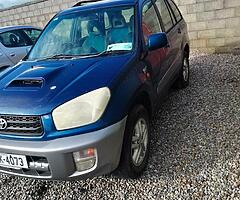 2002 TOYOTA RAV4 D4D FOR EXPORT