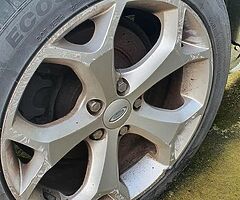 225/45 R17 5x108 ford alloys