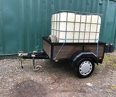 IBC Water Trailer