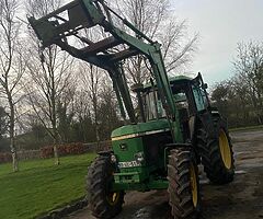 John Deere 3050 with front loader