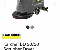 Karcher bd  50/50 scrubber/dryer