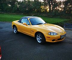 Irish reg Mazda MX5