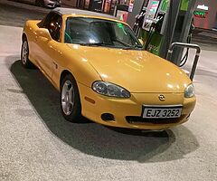 Irish reg Mazda MX5