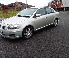 Toyota avensis nct taxd 10 22 tax 8 22 good clean straight driving car with prombles please inbox me