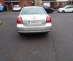 Toyota avensis nct taxd 10 22 tax 8 22 good clean straight driving car with prombles please inbox me - Image 4/8