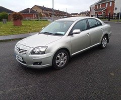 Toyota avensis nct taxd 10 22 tax 8 22 good clean straight driving car with prombles please inbox me - Image 6/8