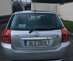06 Toyota Corolla 1.4 petrol