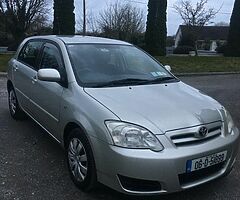 06 Toyota Corolla 1.4 petrol
