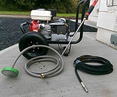 Brand new petrol power washer