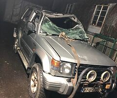 Mitsubishi pajero mk2 parts 2.5