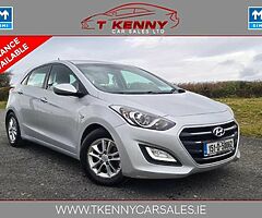 2015 2015 HYUNDAI I30 SE BLUE DRIVE 1.6CRDI 110 BHP FIVE DOOR  NCT 7/23 TAX 6/22  I30