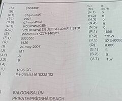 Diesel jetta - Image 4/5
