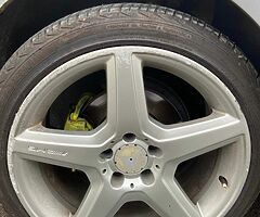 225/40/18” genuine amg alloys for swaps