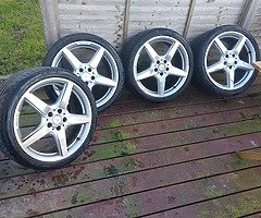 19 inch Amg alloys for sale