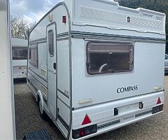 Compass 2 Berth 750Kg Lightweight Caravan For Sale
